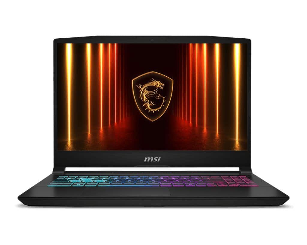 MSI Katana 15 HX B14WEK-060XPL i7-14650HX 15.6" QHD 165Hz 16GB DDR5 SSD512 GeForce RTX 5050 8GB NoOS — zdjęcie 1 z 5