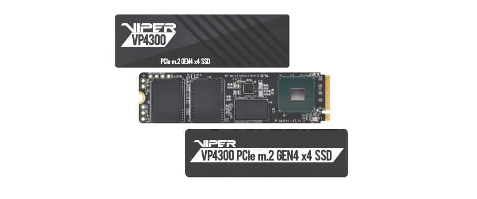 SSD PATRIOT VIPER VP4300 2TB M.2 NVMe PCIe Gen4X4 — zdjęcie 1 z 5