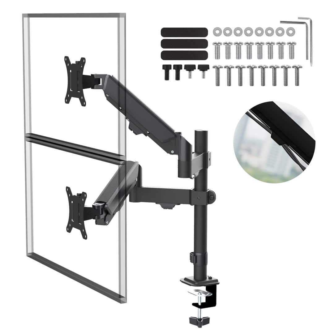 MACLEAN MC-136 Uchwyt na 2 monitory 17"-32" — zdjęcie 1 z 8