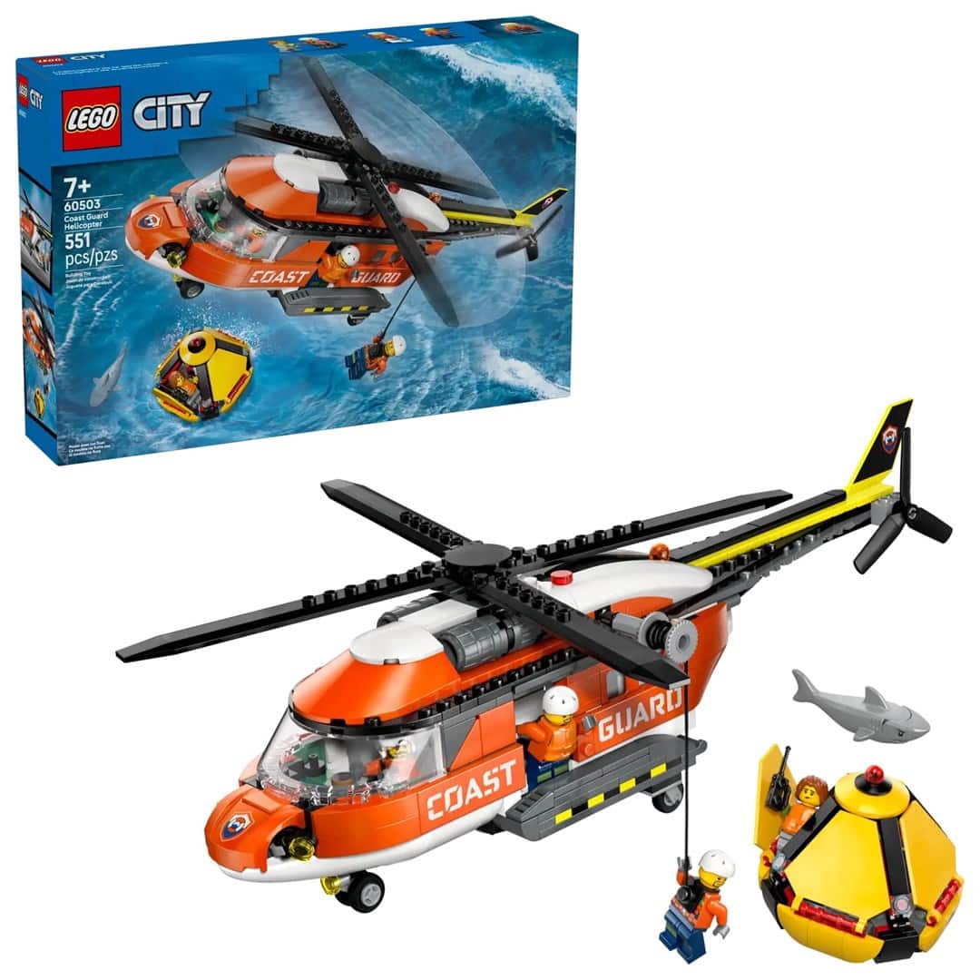 LEGO City 60503 - Helikopter straży przybrzeżnej — zdjęcie 1 z 8