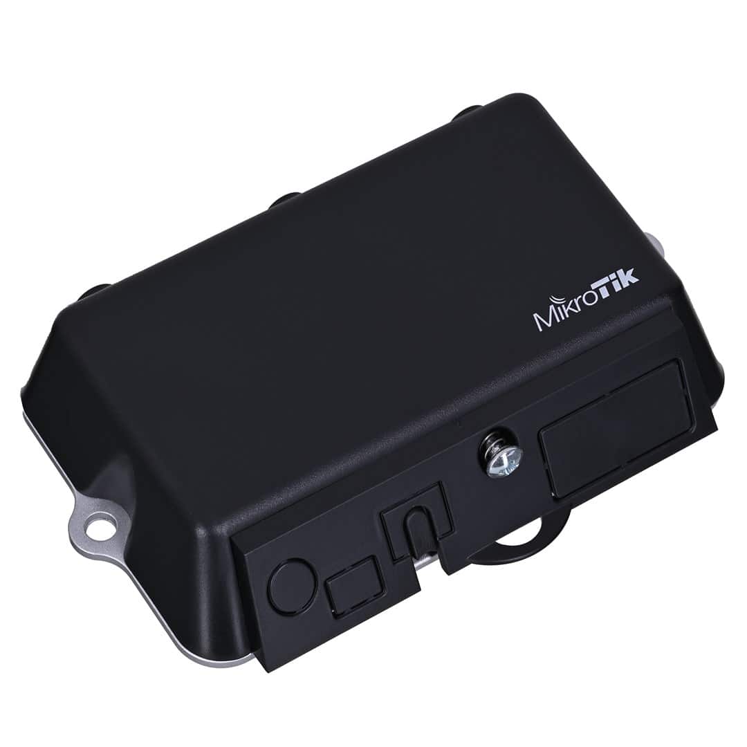 Router WiFi 4 LTE Mikrotik LtAP mini (RB912R-2nD-LTm) LTE: (nieobsadzony slot miniPCI na modem LTE) — zdjęcie 1 z 7