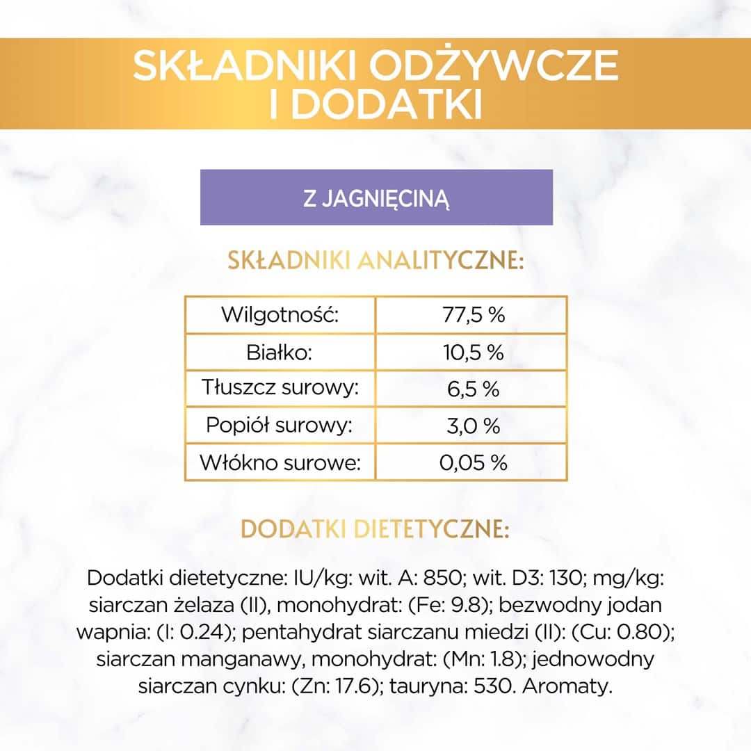 PURINA GOURMET GOLD Mus z jagnięciną 85g — zdjęcie 1 z 8