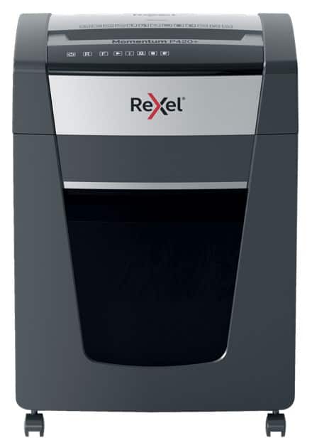 REXEL MOMENTUM P420+ PAPER SHREDDER — zdjęcie 1 z 6
