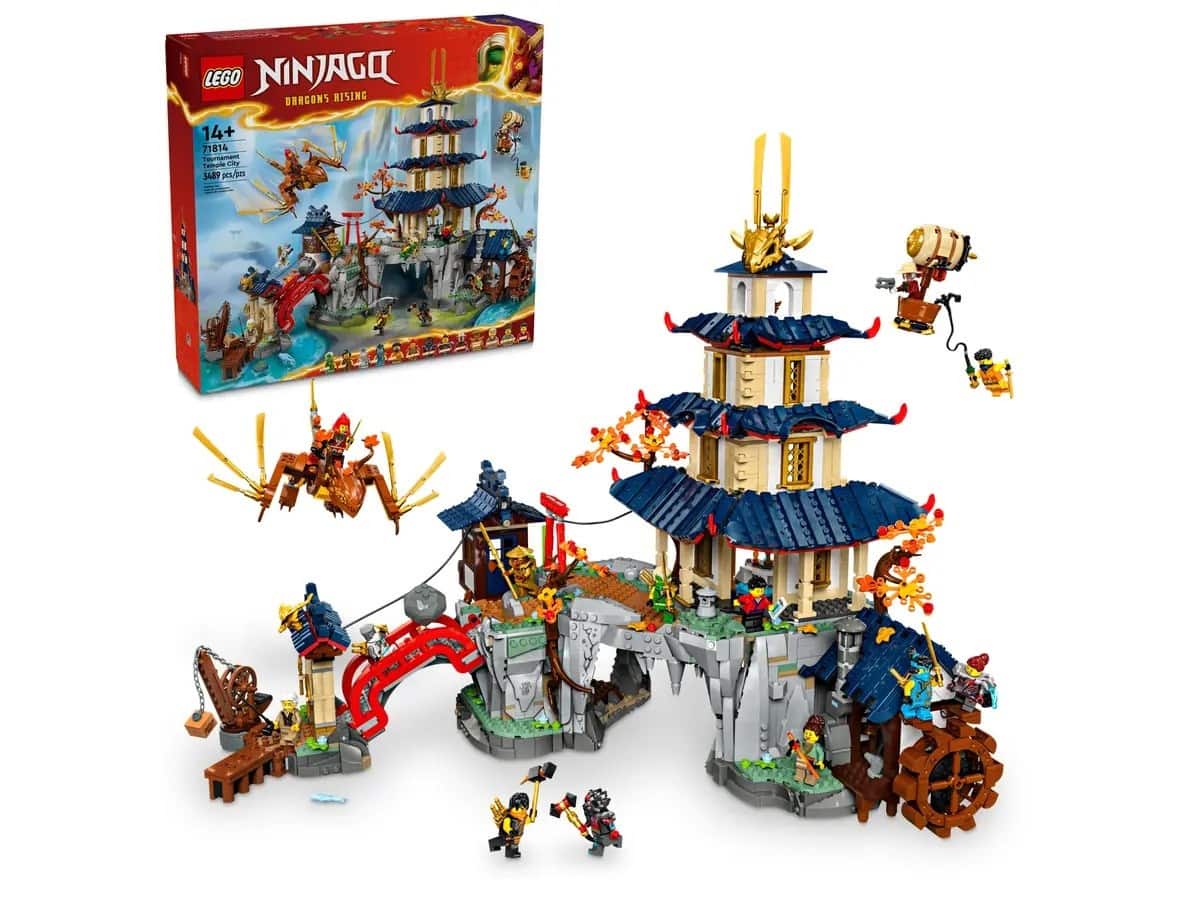 LEGO Ninjago 71814 - Turniejowe miasto ze świątynią — zdjęcie 1 z 8