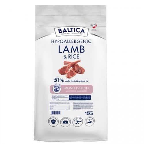 BALTICA NUTRACEUTIC Hypoallergenic Lamb & Rice XS / S  12kg — zdjęcie 1 z 2