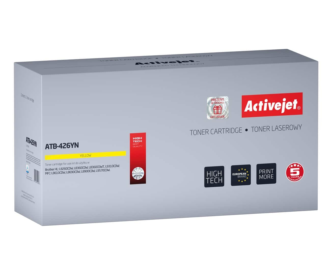Activejet ATB-426YN Toner - Zamiennik Brother TN-426Y