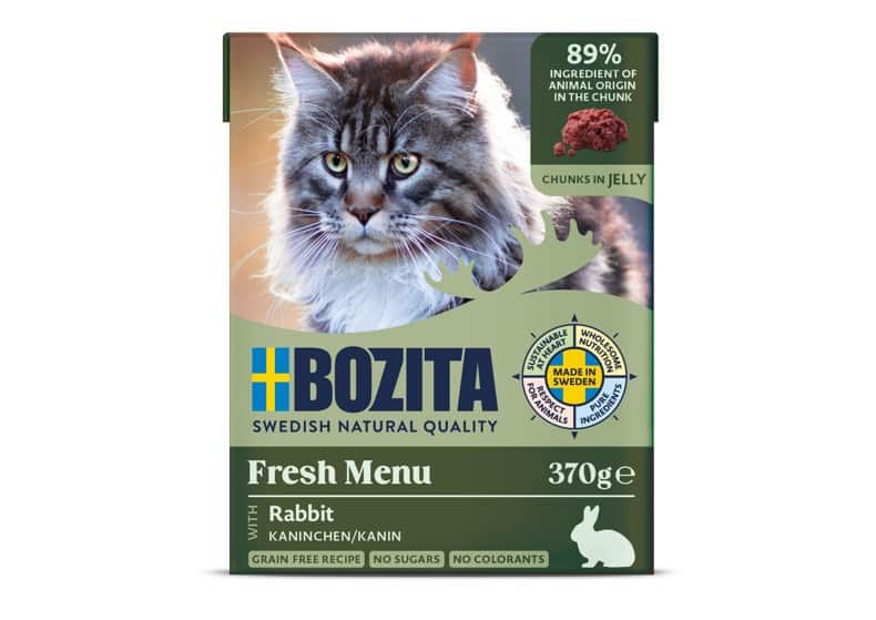 BOZITA Mięsne kawałki z królikiem 370g