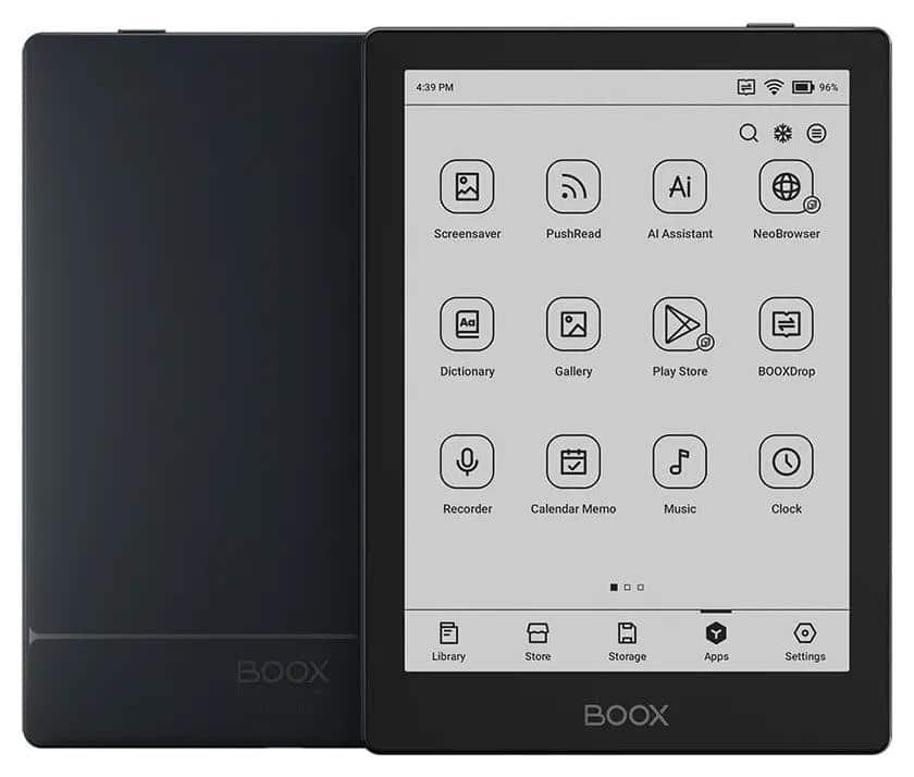 Czytnik Ebook Onyx Boox Go 6" Carta 1300 32GB Wi-Fi Black — zdjęcie 1 z 5