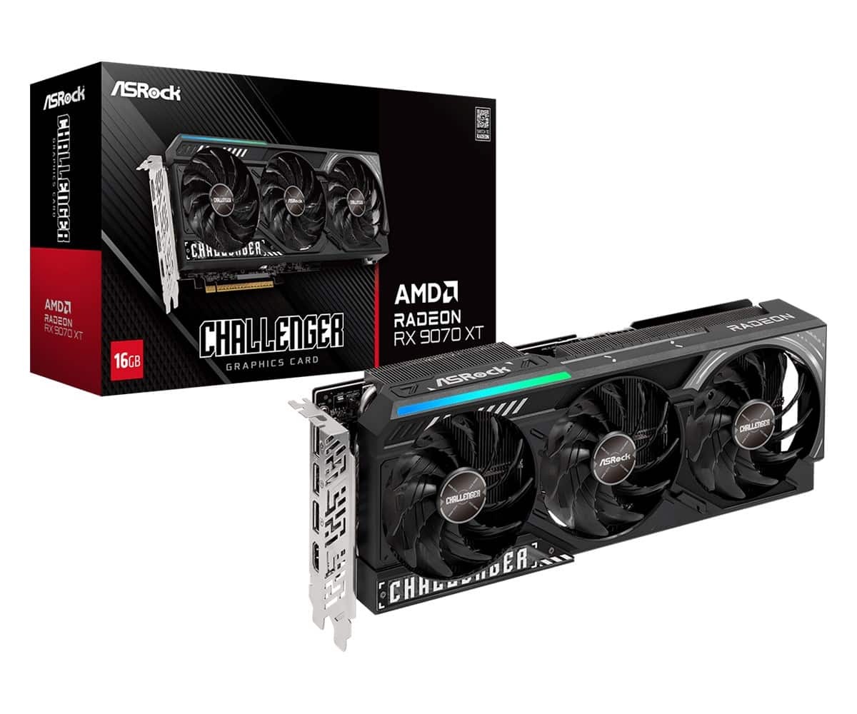 Karta graf. Asrock Challenger RX9070XT 16GB — zdjęcie 1 z 8