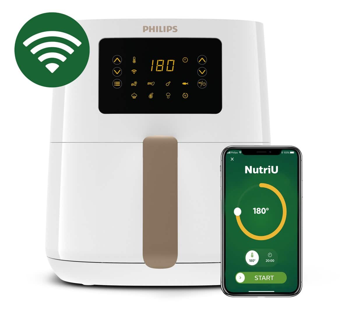 Frytkownica na gorące powietrze PHILIPS HD9255/30, 4,1 l, 7 programów — zdjęcie 1 z 5