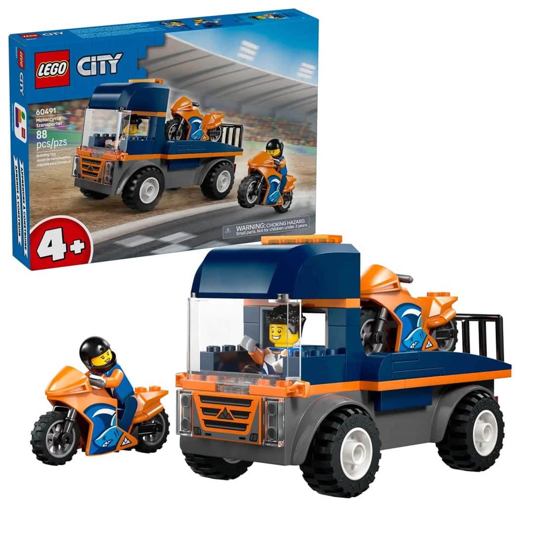 LEGO City 60491 - Laweta dla motocykli — zdjęcie 1 z 8