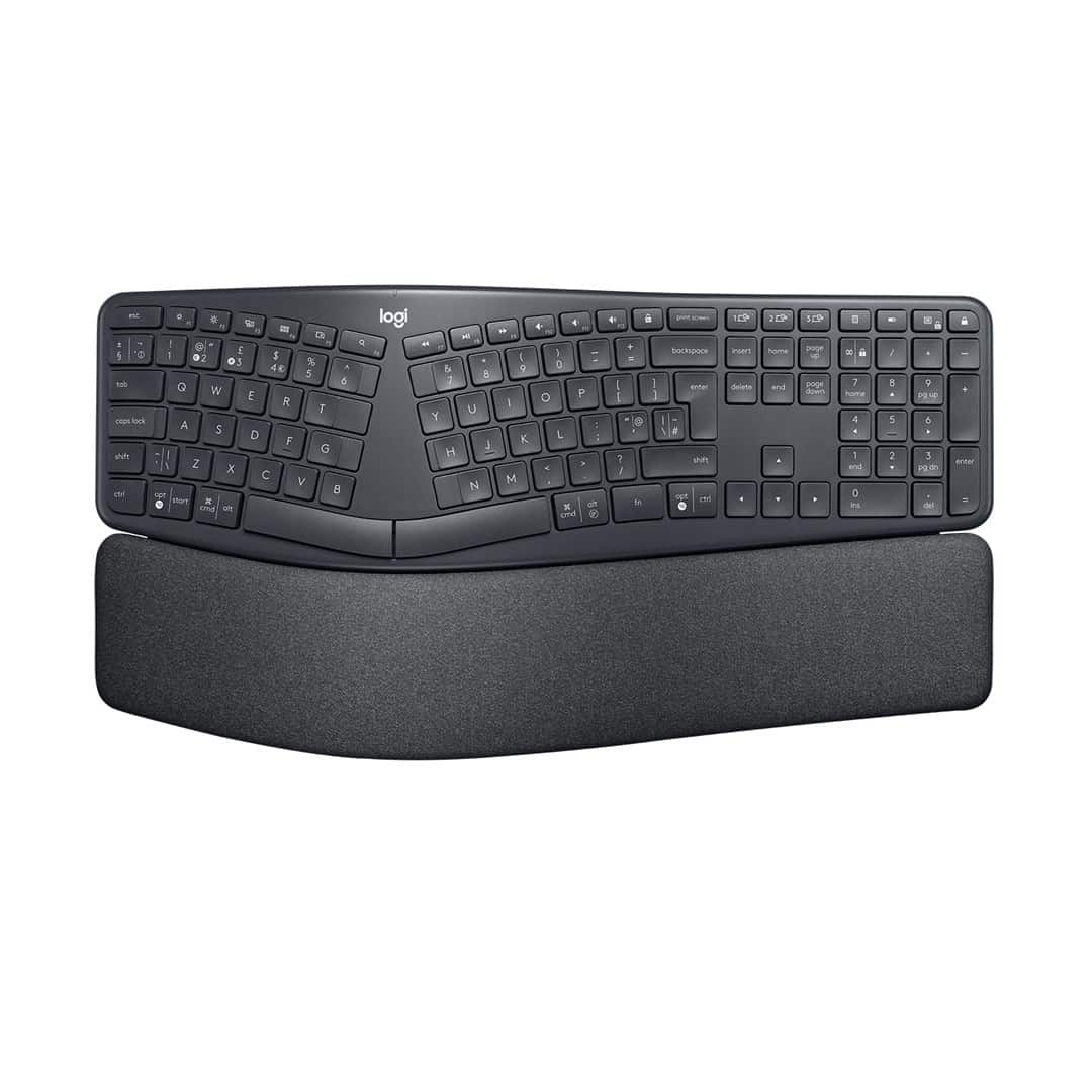 Klawiatura Logitech ERGO K860 - Grafitowa, Bezprzewodowa — zdjęcie 1 z 5