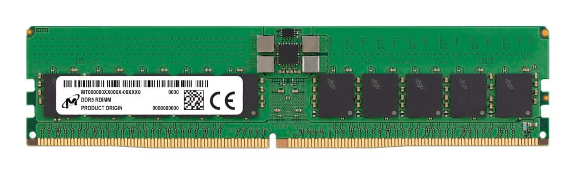 Micron RDIMM 32GB DDR5 5600MHz ECC REGISTERED