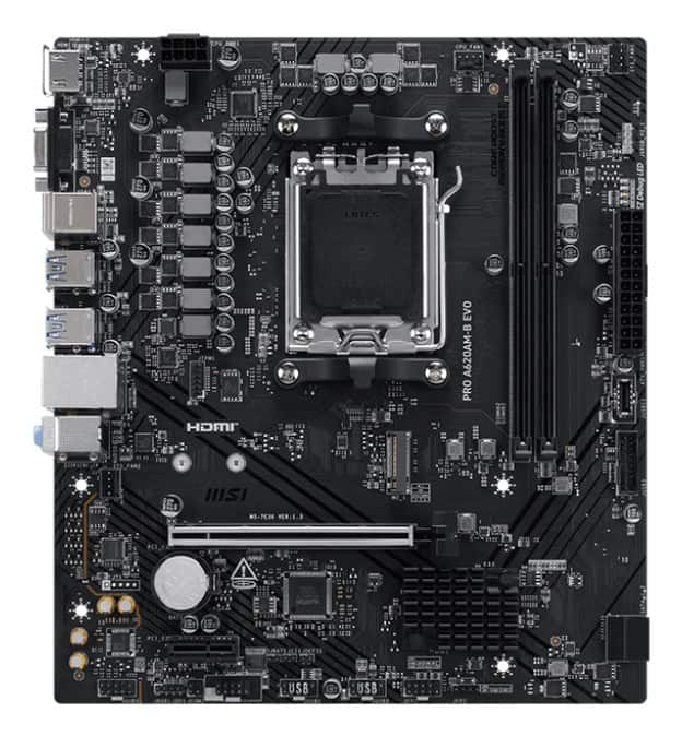 Płyta główna MSI PRO A620AM-B EVO Socket AM5 — zdjęcie 1 z 4