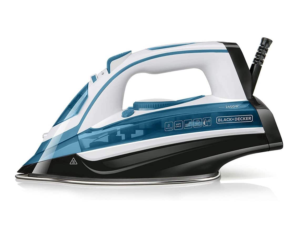 Żelazko parowe Black+Decker BXIR2402E (2400W; biały) — zdjęcie 1 z 6