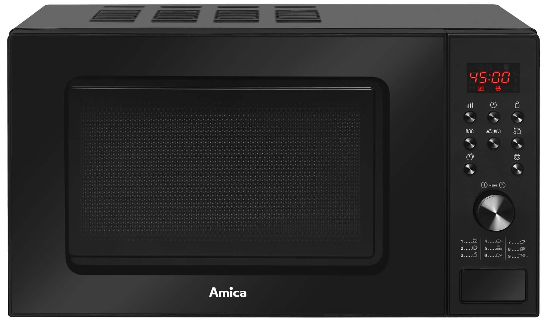 Kuchenka mikrofalowa AMICA AMGF20E1GB - stal nierdzewna — zdjęcie 1 z 2