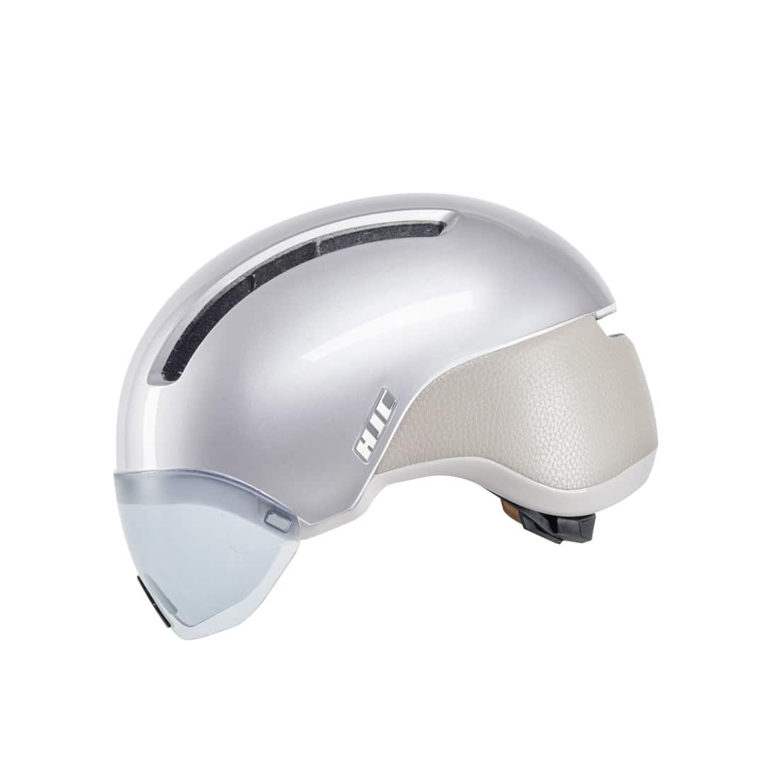 Kask Rowerowy HJC CALIDO PLUS Srebrny PEARL GREYISH SILVER — zdjęcie 1 z 8