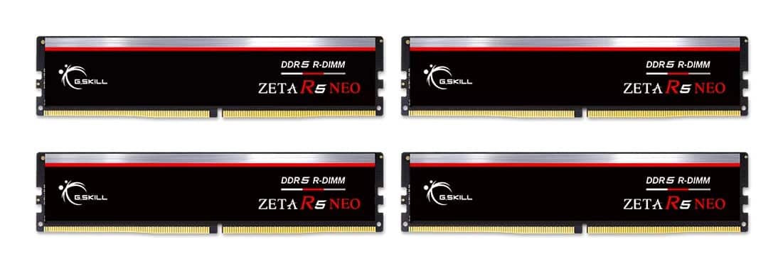 G.SKILL ZETA R5 NEO 4X32GB DDR5 6800MHz ECC — zdjęcie 1 z 2