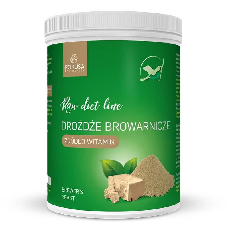 Pokusa Raw Diet Line Drożdże browarnicze 1000g — zdjęcie 1 z 2