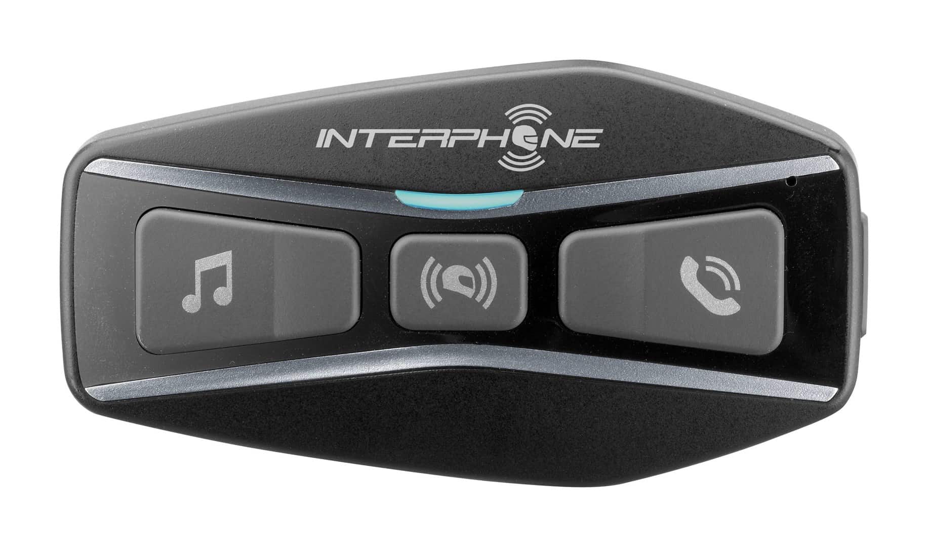 Interkom motocyklowy INTERPHONE U-COM 4, komplet na 1 kask — zdjęcie 1 z 7