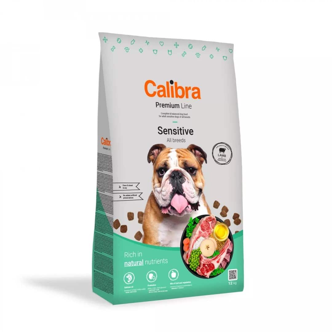 CALIBRA PREMIUM Dog Sensitive  jagnięcina - karma dla psa - 12 kg