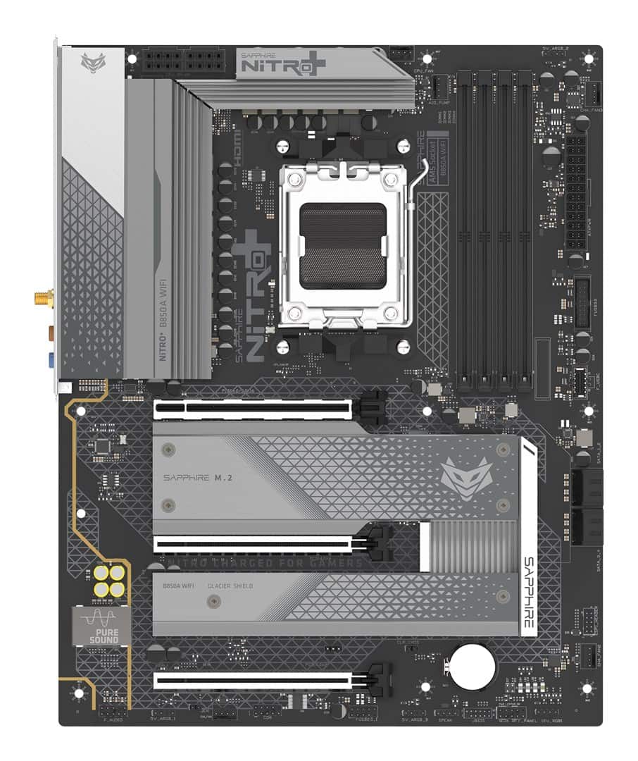 Płyta główna SAPPHIRE NITRO+ B850A WIFI7 AM5 — zdjęcie 1 z 7