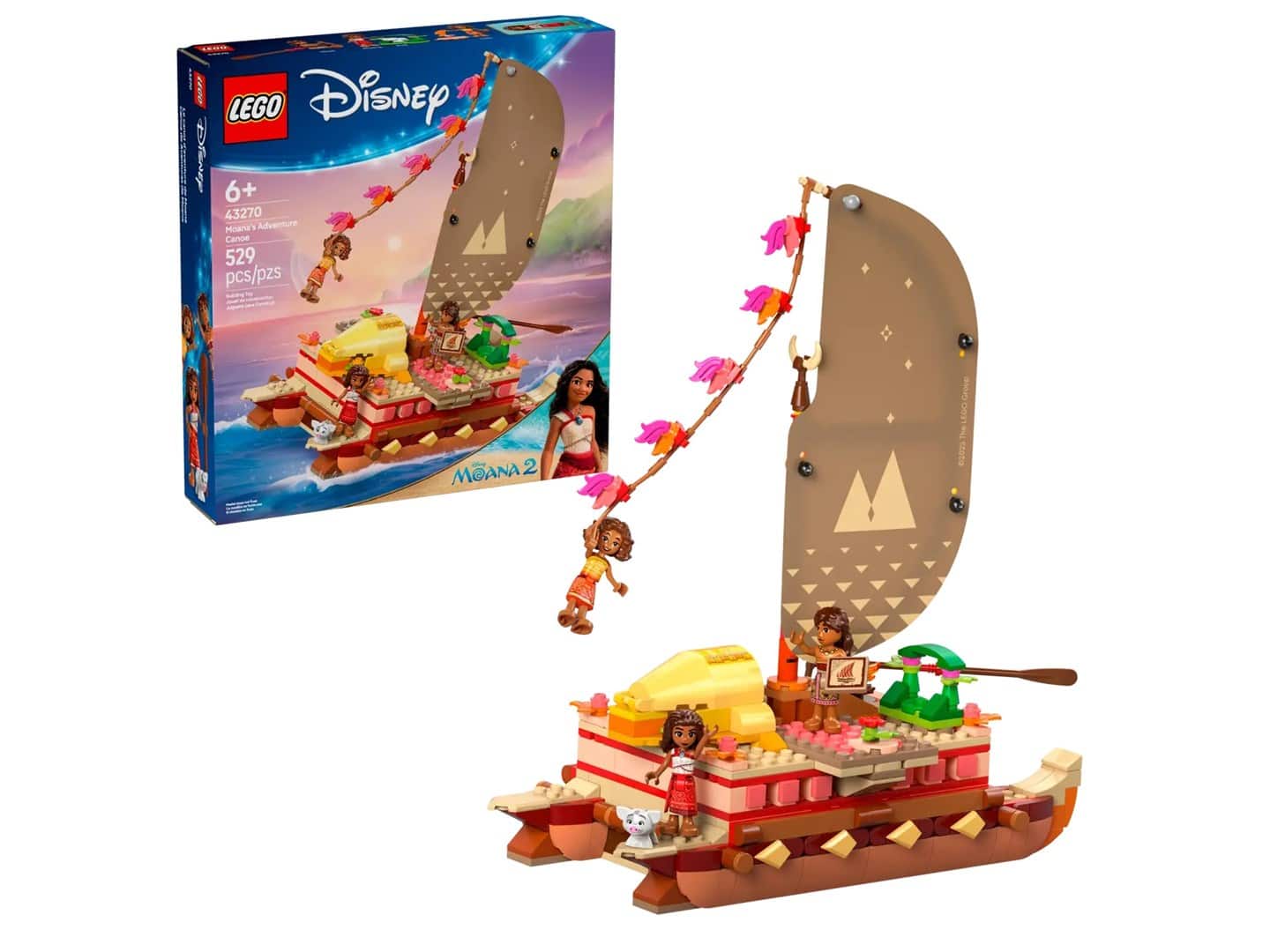 LEGO Disney 43270 - Kajakowa przygoda Vaiany — zdjęcie 1 z 8