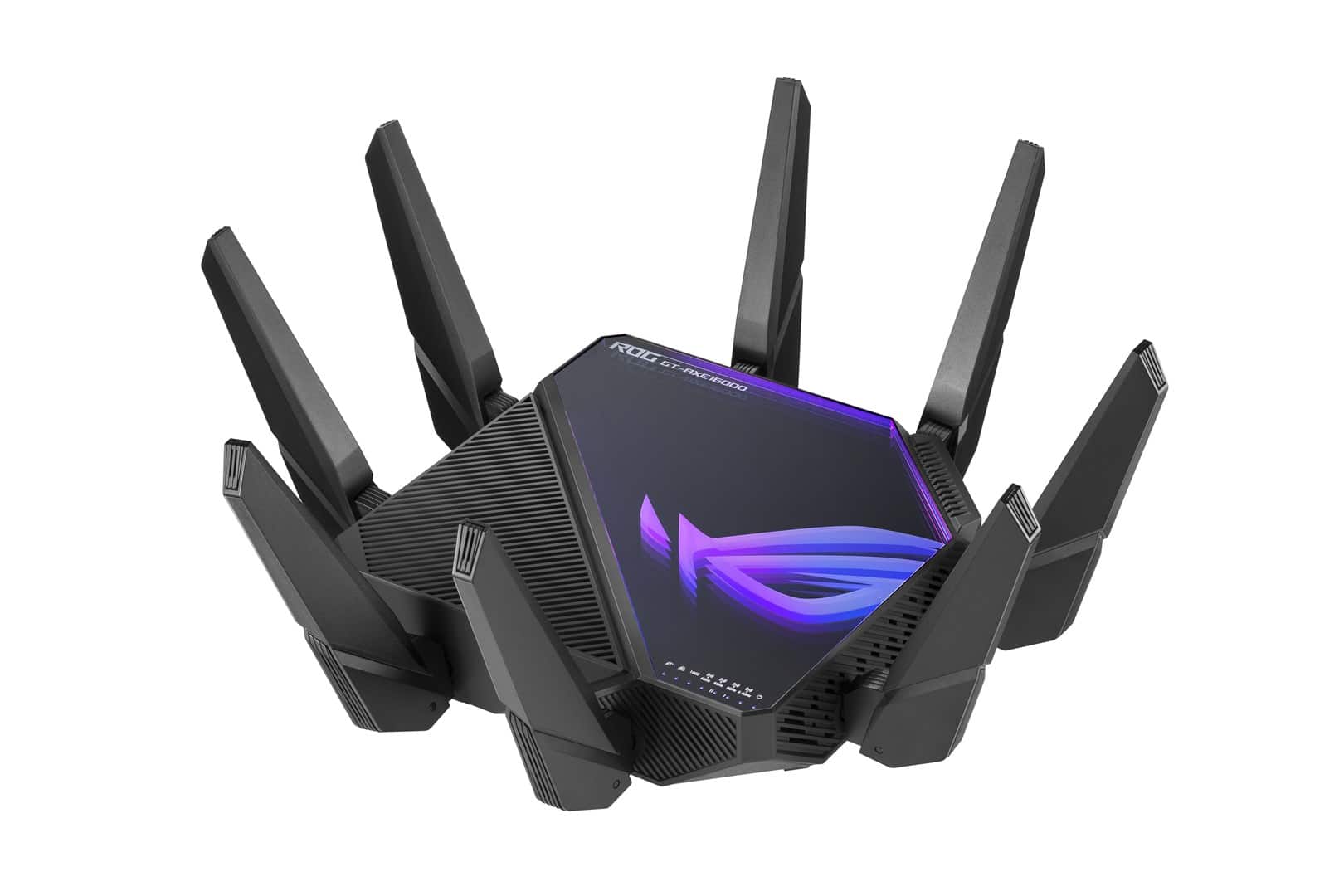 Router Asus ROG Rapture GT-AXE16000 Wi-Fi AX16000 2xWAN/LAN 10Gb/s 1xWAN 2,5Gb/s 4x LAN 1Gb/s — zdjęcie 1 z 5