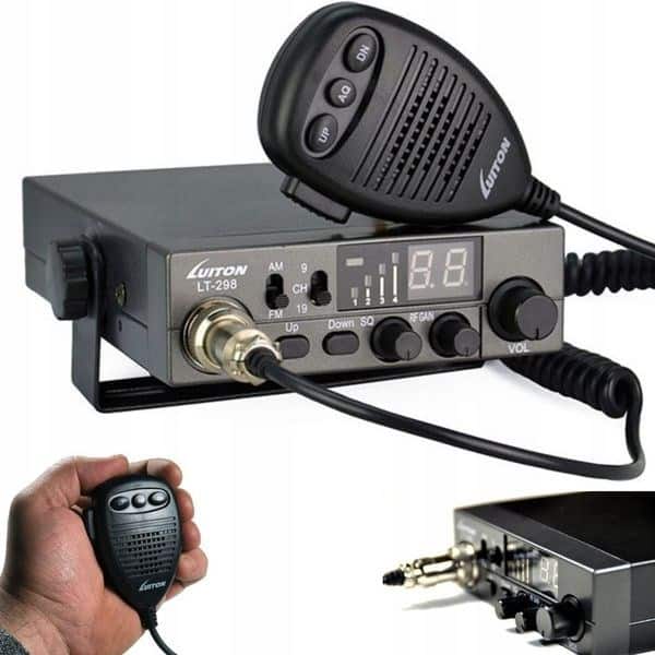 CB Radio LUITON LT-298 ASQ 12V/24V z wtykiem do zapalniczki — zdjęcie 1 z 8