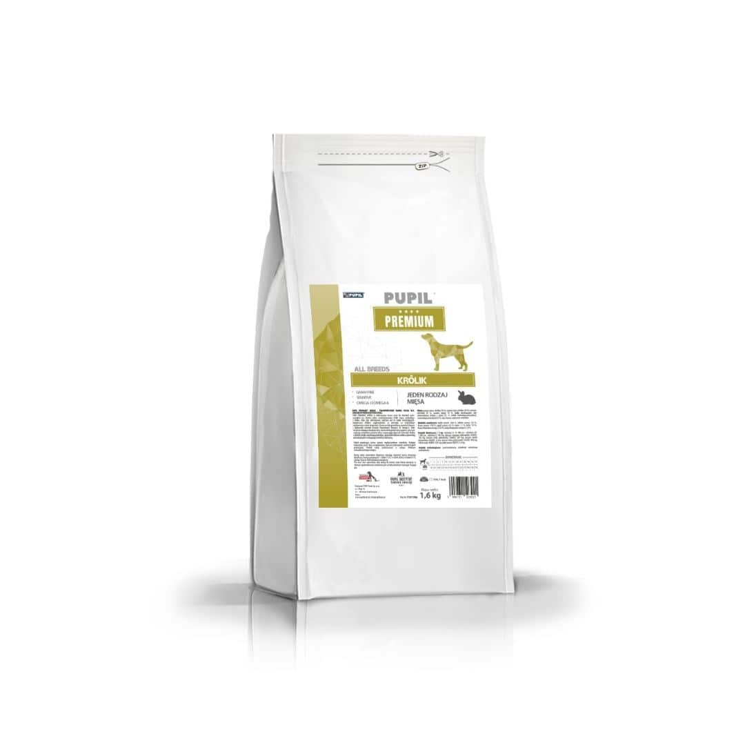 PUPIL Premium mono bogata w królika Breads 1,6 kg — zdjęcie 1 z 3