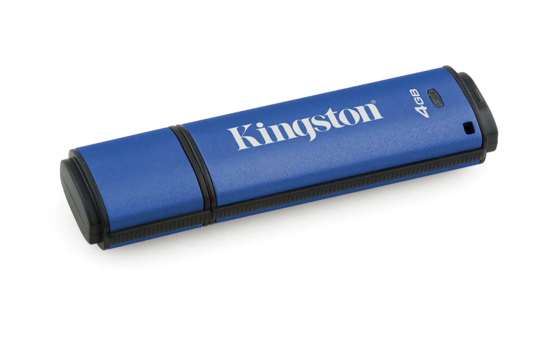 Pendrive Kingston DTVP30/4GB 4GB USB 2.0 Niebieski — zdjęcie 1 z 5