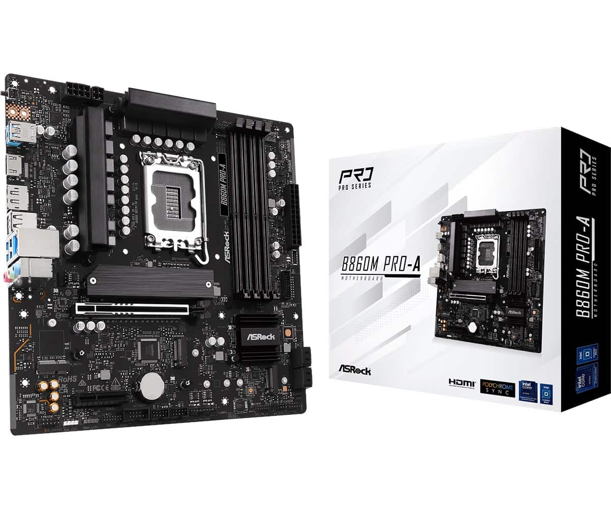Płyta główna ASRock B860M Pro-A Socket-1851 — zdjęcie 1 z 5