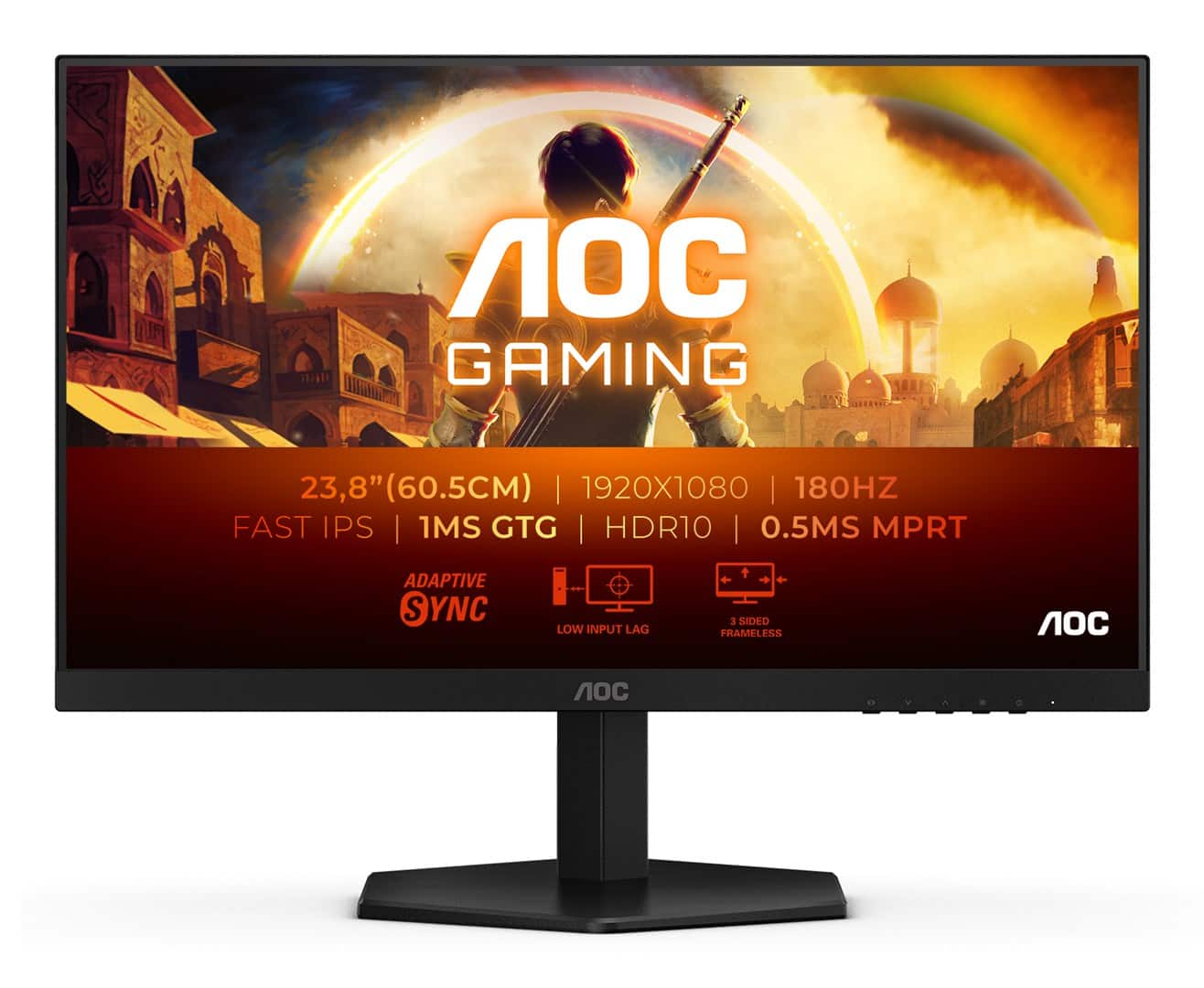 MONITOR AOC LED 23,6" 24G42E 180Hz — zdjęcie 1 z 8