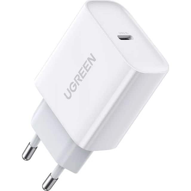 Ugreen ładowarka sieciowa USB Power Delivery 3.0 Quick Charge 4.0+ 20W 3A (biały) — zdjęcie 1 z 8