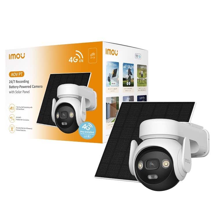 Kamera IP do monitoringu Imou AOV PT KIT 4G 5MP WiFi — zdjęcie 1 z 6