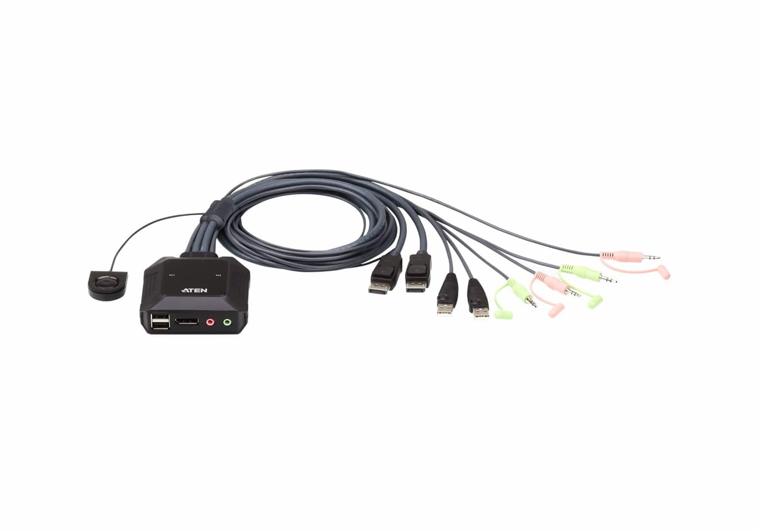 Przełącznik KVM ATEN CS22DP-AT — zdjęcie 1 z 6