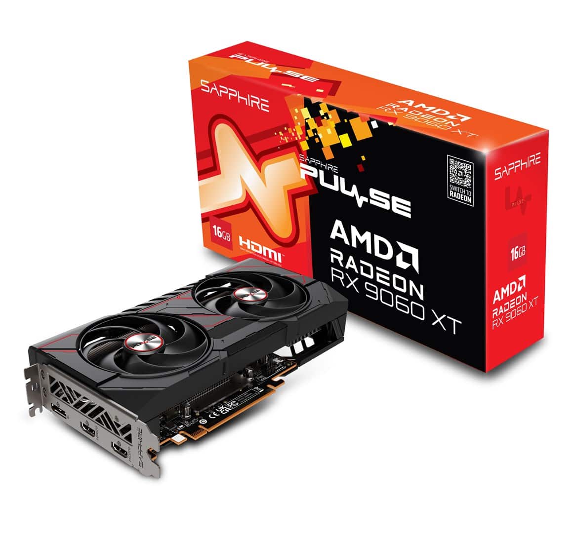 Karta graf. SAPPHIRE PULSE RX 9060 XT 16GB — zdjęcie 1 z 6
