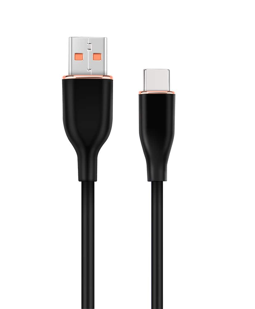 GEMBIRD KABEL USB TYPE-C, ŁADOWANIE I TRANSMISJA, "PREMIUM SILICON" OPLOT SILIKONOWY, 1.5M, CZARNY — zdjęcie 1 z 2