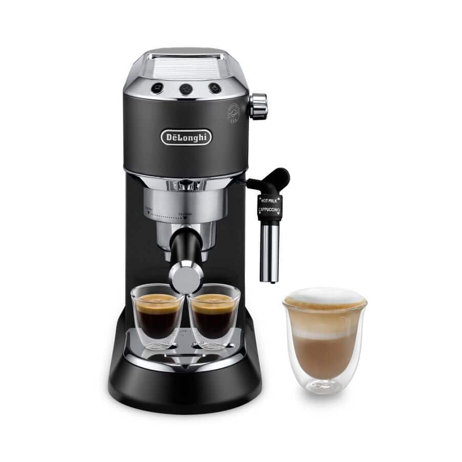Ekspres ciśnieniowy DeLonghi Dedica Style EC 685.BK (1350W; kolor czarny) — zdjęcie 1 z 6