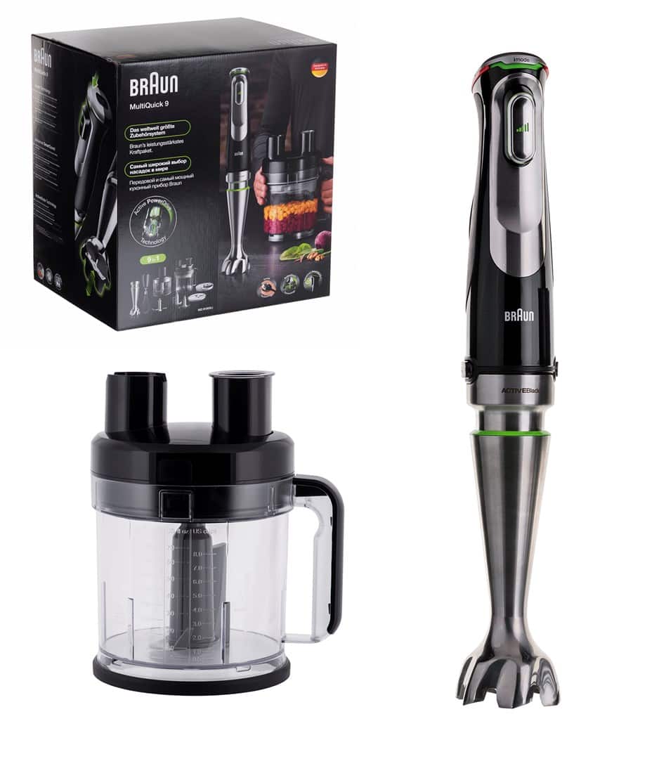 Blender rłęczny BRAUN MQ9195XLI (WYPRZEDAź) — zdjęcie 1 z 8
