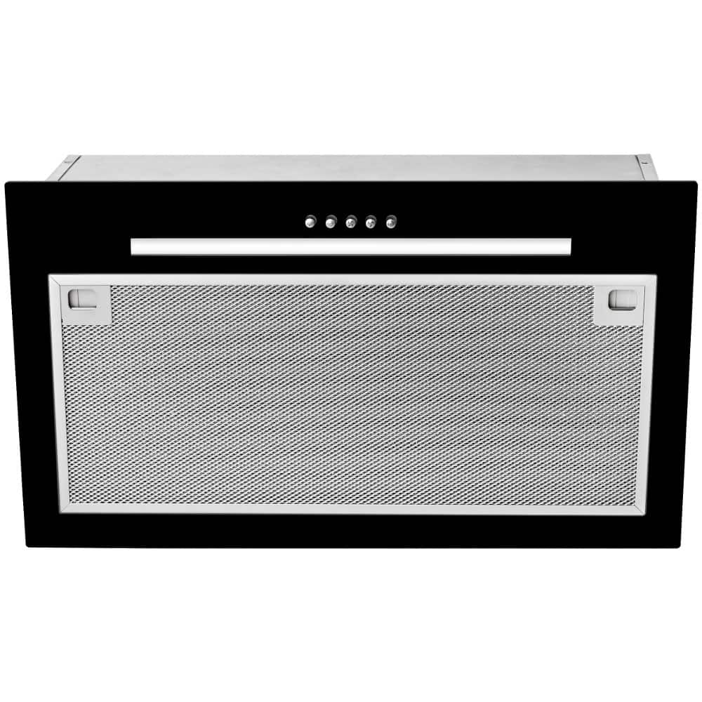 Okap podszafkowy TEKA GFG2 GLASS BLACK (334 m3/h; 550mm; kolor czarny) — zdjęcie 1 z 2