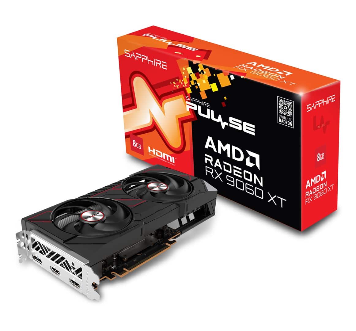 Karta graf. SAPPHIRE PULSE RX 9060 XT GAMING 8GB — zdjęcie 1 z 7
