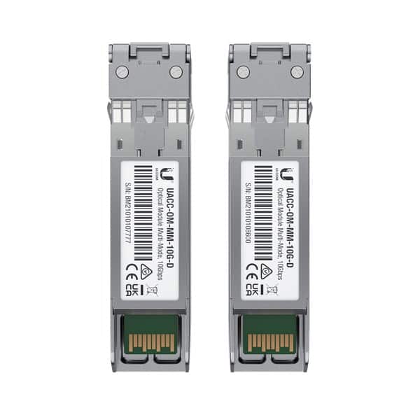 Wkładka SFP+ Ubiquiti 10 Gbps Multi-Mode Optical Module 2-pack — zdjęcie 1 z 6