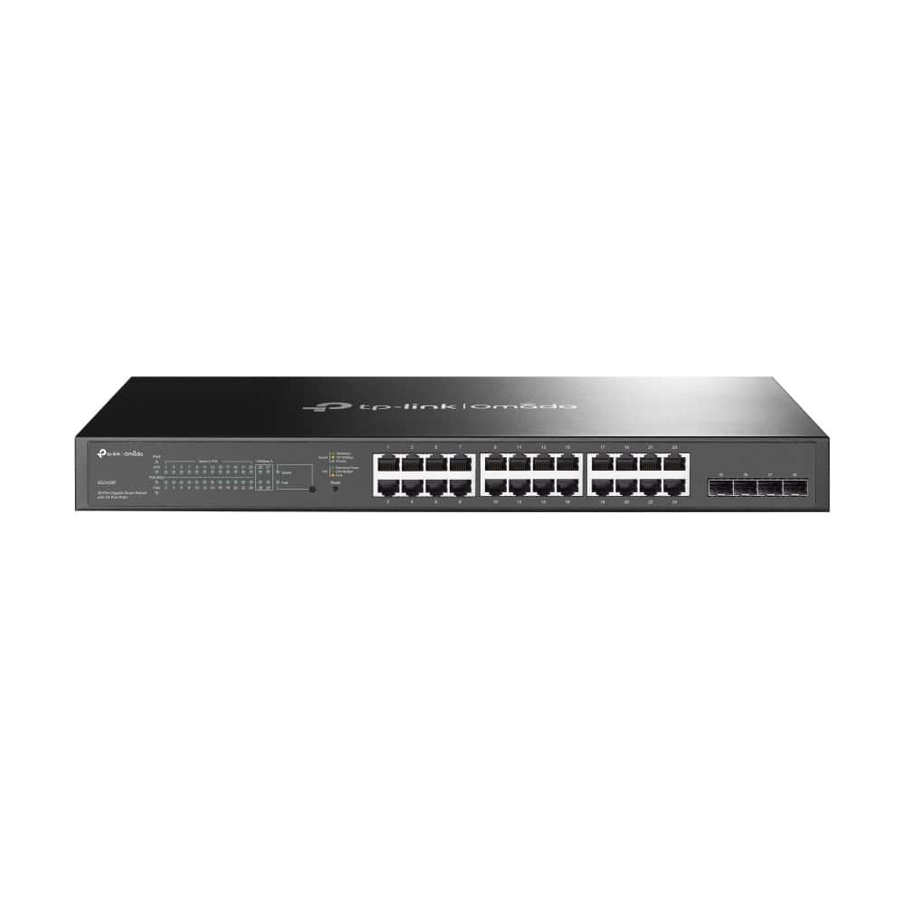 Switch TP-LINK TL-SG2428P 1U Czarny