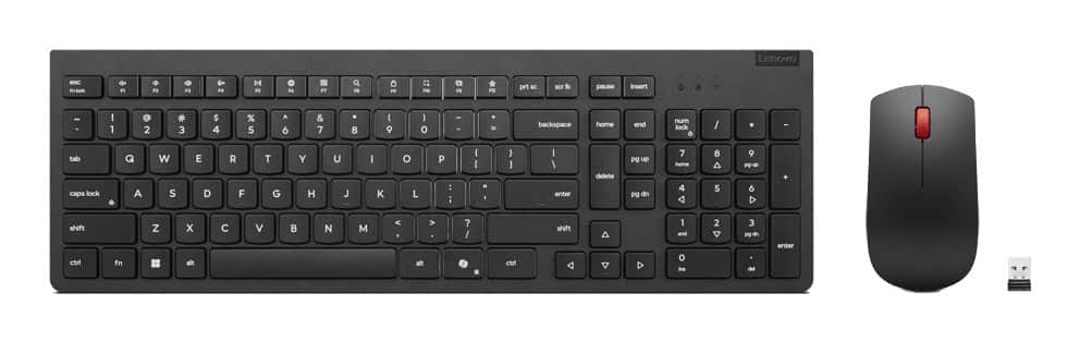 Lenovo Essential Wireless Combo Keyboard & Mouse Gen2 Black — zdjęcie 1 z 6