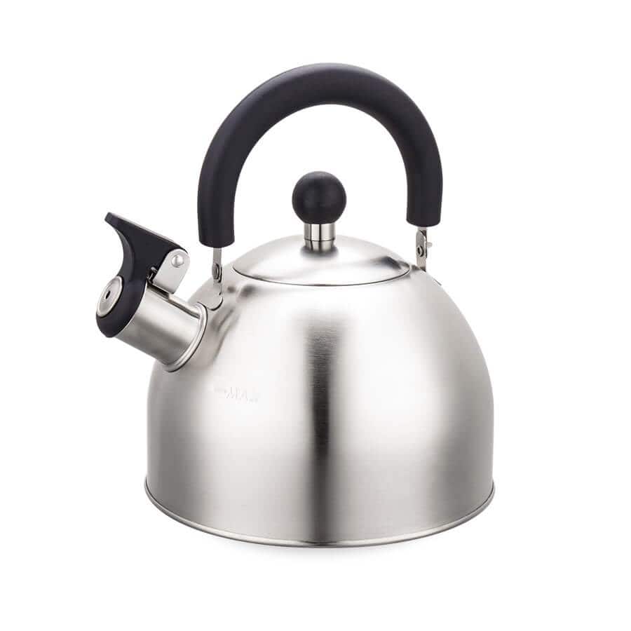 Czajnik 2,0L MR-1300 MAESTRO - Srebrny, Gwizdek, Stal Nierdziewna — zdjęcie 1 z 6