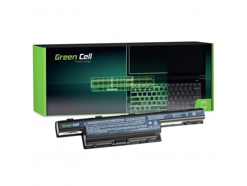 GREEN CELL BATERIA AC07 DO ACER ASPIRE 5710 5740 AS10D61 6600 MAH 10.8V — zdjęcie 1 z 5