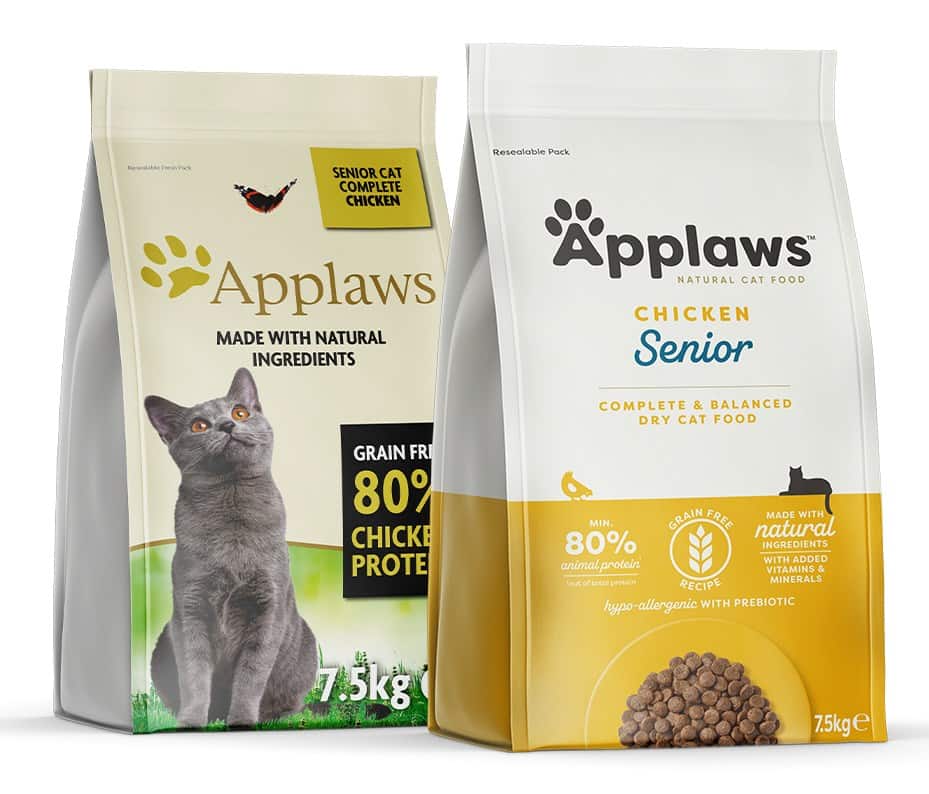 APPLAWS CAT Senior Kurczak - karma dla starszych kotów z wysoką zawartością mięsa - 7.5kg (WYPRZEDAŻ) — zdjęcie 1 z 3