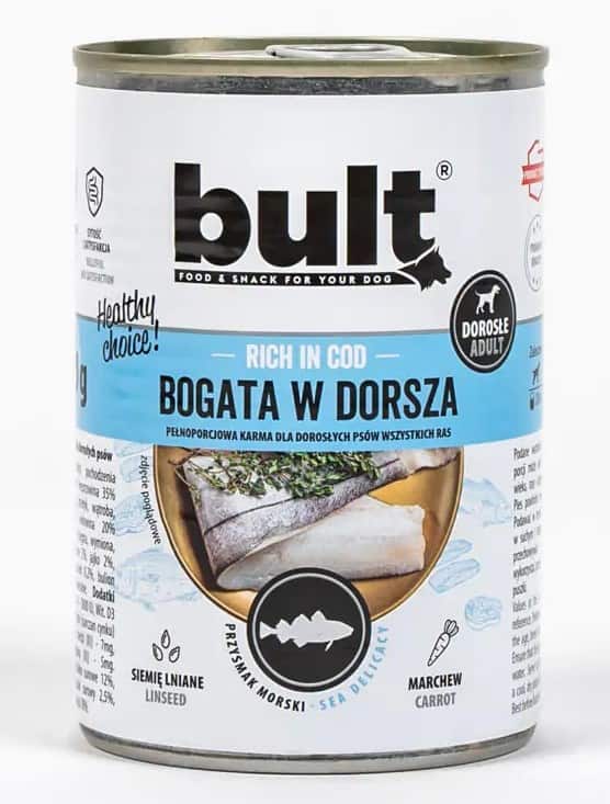 BULT Puszka bogata w dorsza 800g — zdjęcie 1 z 2