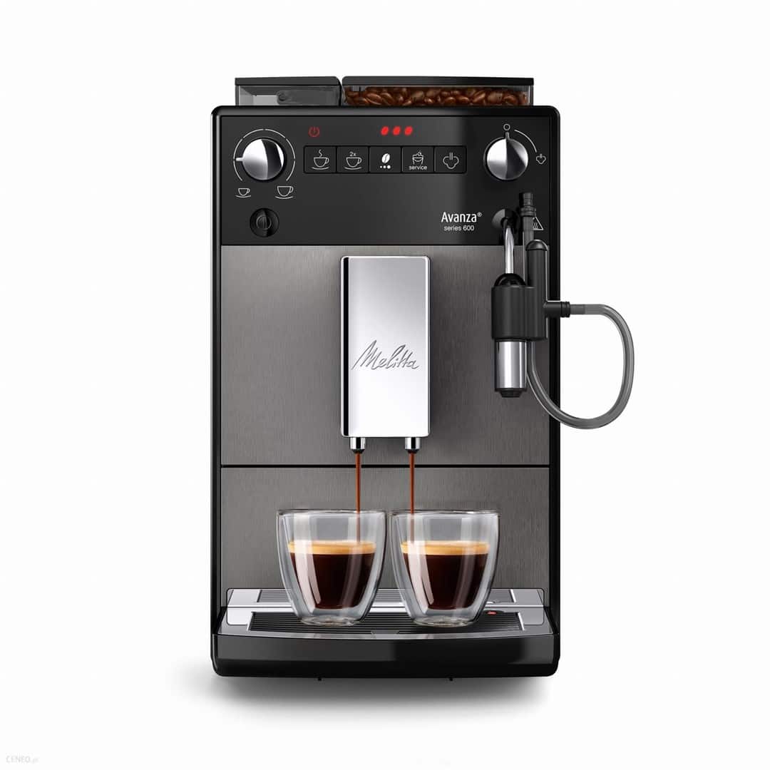 Ekspres ciśnieniowy MELITTA Avanza F27/0-100 - 15 bar, 1,5 l, 5 ustawień mielenia — zdjęcie 1 z 3